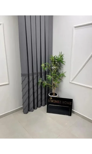 NİVEMESHOME VERA 1/3 PİLELİ FON PERDE APM