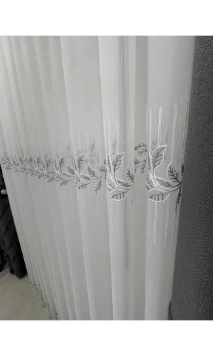 NİVEMESHOME EYLÜLZADE PLATA DETALLE 1/2,5 TUL CON PLIEGUES CORTINAS APM