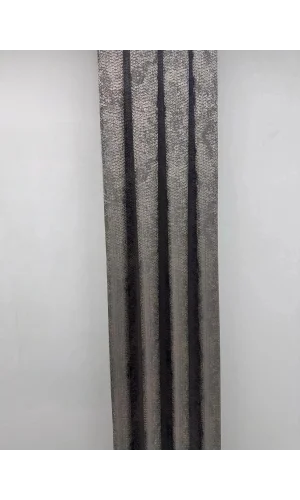 NİVEMESHOME ÇAĞLA V-5303 TOPRAK 1/3 PİLELİ FON PERDE