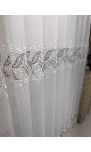 NİVEMESHOME LALE ARGENTO 1/2,5 SFIORATO TENDA TULLE APM