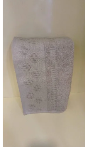 TOALLA DE CARA GRIS CLARO ABIERTO 50 * 90 KARACAN