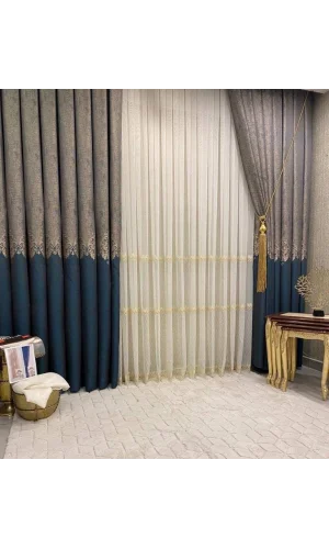 ANEMON SMARAGDGRÜN 1/3 DICHT PELZ VORHANG APM