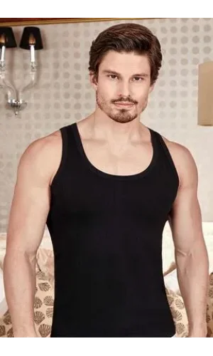 BERRAK 1030 ELASTAN ERKEK ATLET SİYAH