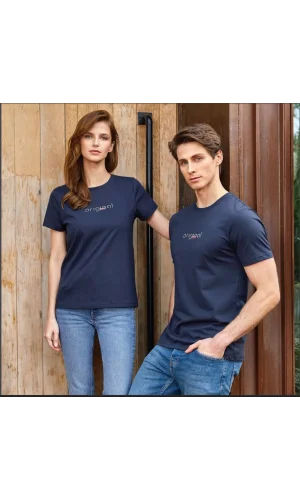 BERRAK 4110 МУЖСКАЯ ФУТБОЛКА ТЕМНО-СИНЯЯ