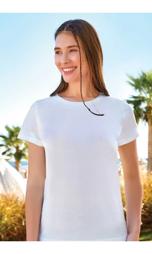 BERRAK 8133 ЖЕНСКАЯ ФУТБОЛКА БЕЛАЯ