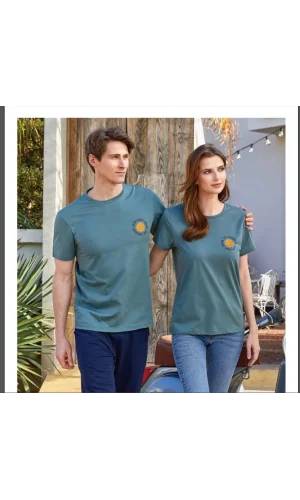 BERRAK 8151 ЖЕНСКАЯ ФУТБОЛКА ЗЕЛЕНАЯ