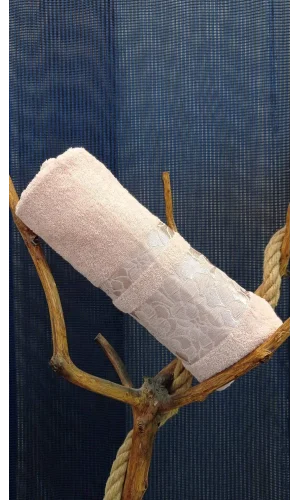 CEYLAN PEMBE 70*140 BANYO HAVLUSU KARACAN