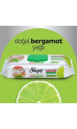 NATÜRLICHES BERGAMOT ÖL REINIGUNGSTUCH 50 BLATT SLEEPY
