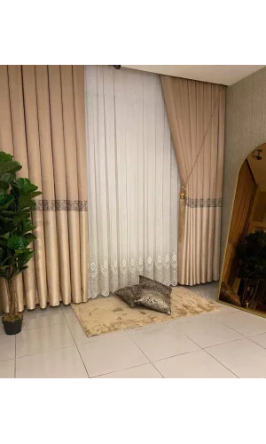 FREZYA FJ6331316V-401 CRÈME/GOLD 1/3 SIK PILE FOND RIDEAU APM