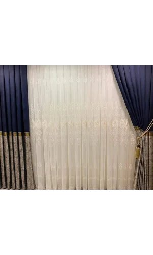 LACİVERT GOLD TAFTAFON APRE23-380 1/3 SIK PİLE PANO FON PERDE APM