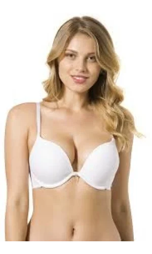 DER GARTEN 7034 2 GRÖßE VERGRÖßERNDE MIKROBESCHICHTETE ZAUBER-BH WEISS