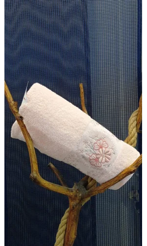 LEYLA PUDRA 70*135 BANYO HAVLUSU KARACAN