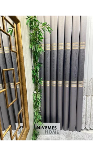 SPEAR FT632256 V-5403 GRAU 1/3 DICKES HAUFEN VORHANG APM