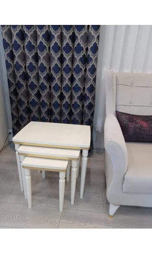 NİVEMESHOME DURU KREM-GOLD 3 PIECES LUX ZIGON