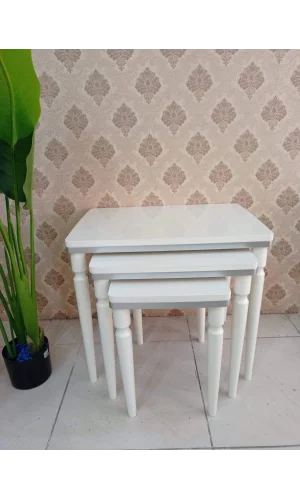 NİVEMESHOME DURU CREMA-ARGENTO 3 PEZZI ZIGON DI LUSSO