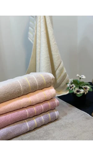 NİVEMESHOME 104 SAHRA BEYAZ YÜZ HAVLUSU NURPAK