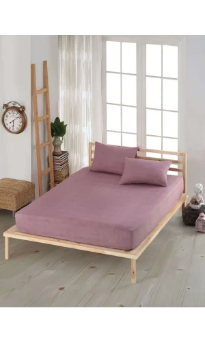 SET Lenzuola con angoli 160x200 Rose NIVEMESHOME