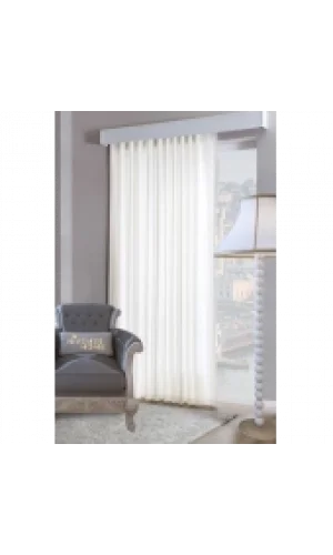 NİVEMESHOME 1. درجة جودة بيضاء ساتان شمسية الستارة