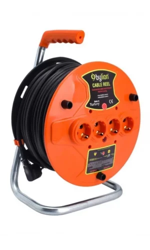 NIVEMESHOME 30 MT 3*2,5 CAPACIDAD DE CARRETE DE PLÁSTICO BOBINA TRANSPORTADORA