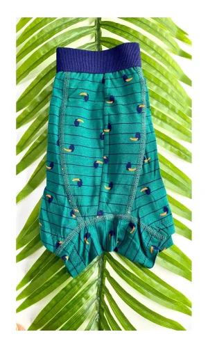 NİVEMESHOME 4480 ERKEK LYCRALI  COTTON BOXER YEŞİL DESENLİ L BERRAK