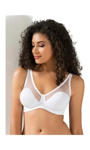 NİVEMESHOME 9200-C TÜL KAPLI SOFT C CUP SÜTYEN BEYAZ BDN:85 LE JARDİN