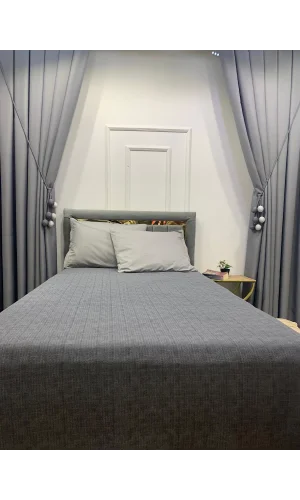 NİVEMESHOME Антрацит 160х230 Одеяло с рисунком на одного человека