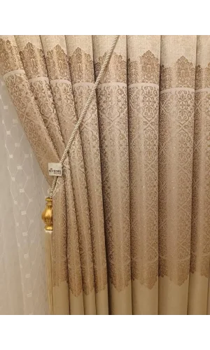 NİVEMESHOME ARORA VİZON 1/3 SIK PİLELİ FON PERDE APM