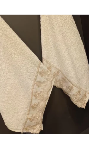 NİVEMESHOME BATİK MOONS KAHVE NAKIŞLI HANDTUCH