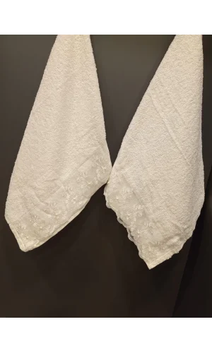 NİVEMESHOME BATİK MOONS KREM BESTICKTES HANDTUCH