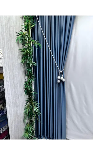 NİVEMESHOME BLACKOUT 12441 V-33 CORTINA AZUL APM