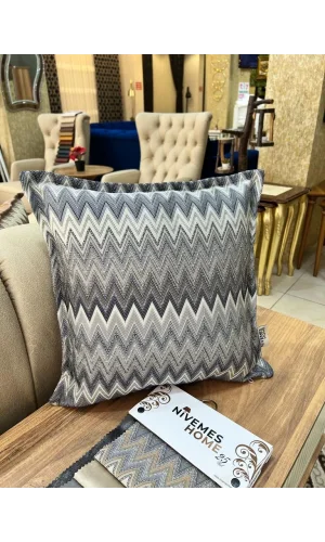 COJÍN NİVEMESHOME BORAN 02 (45X45) RELLENO DE FIBRA