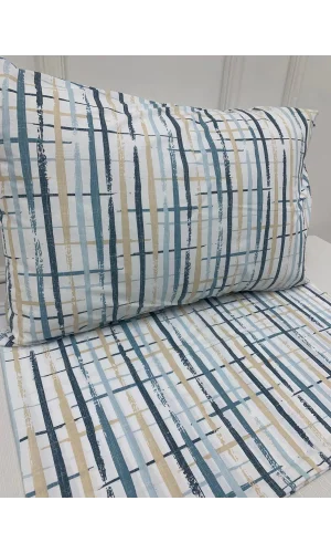 NİVEMESHOME BOYA DESENLİ 2 LI KISSENBEZÜGEN-SET BEZUG 50X70