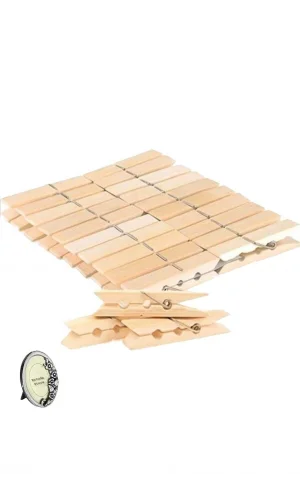 حامل ملابس NIVEMESHOME (40 قطعة)