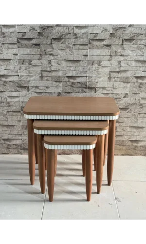 NİVEMESHOME DALYA MEŞE ZİGON SEHPA