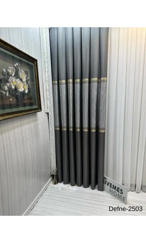 NİVEMESHOME DEFNE ANTRASİT FT614166 V-2503 1/3 DİK PİLİ YERİÖRTÜSÜ APM