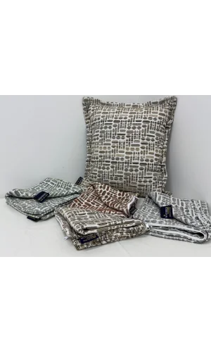 NIVEMESHOME FASERGEFÜLLTES KISSEN 45X45 LISA 03 VIZON