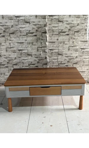 NİVEMESHOME ESTA CEVİZ-BEJ ORTA SEHPA