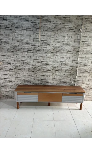 NİVEMESHOME ESTA CEVİZ-BEJ MESA DE TV