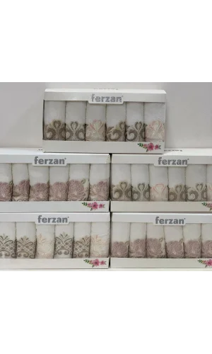 NİVEMESHOME FERZAN 30X50 6 LI MUTFAK HAVLU SETİ