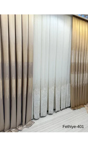 NIVEMESHOME Фетхие 614178 ЗОЛОТО V-401 1/3 ТЕСЛЁННЫЙ ФОНОВЫЙ XАЛАТ APM