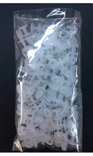 NİVEMESHOME GEÇMELİ CURTAIN AND VOILE BUTTON CORNICE RING (100 PIECES)