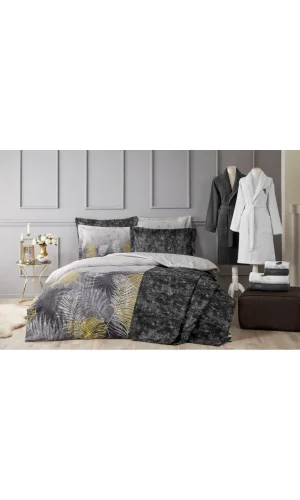 NİVEMESHOME GOLDEN PALM BLACK CONCEPT SET DAILY TRUSSEAU SET ÖZDİLEK