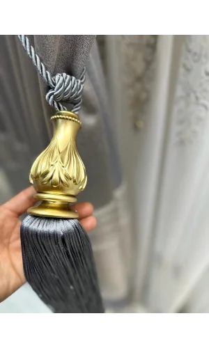 NIVEMESHOME GRAY EDGED GOLD BRACKET CEILING ASSEMBLY BRACE