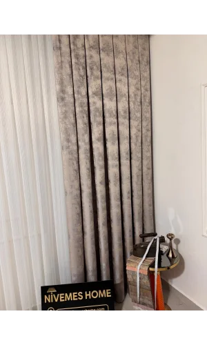 NİVEMESHOME İSTANBUL V-5304 1/3 SIK PILÉLİ FALTROLLO