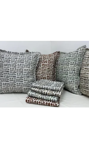 NİVEMESHOME KISSENBEZUG 45X45 LISA 02 GRÜN