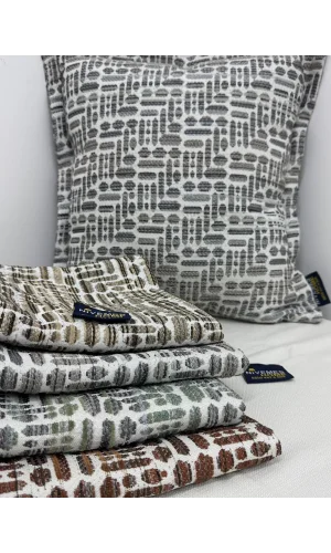 NİVEMESHOME KISSENLÜFTE 45X45 LISA 04 GRAU