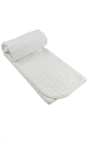 NİVEMESHOME كريم بشكل قلب 100X120 لحاف بيبي ميرينو