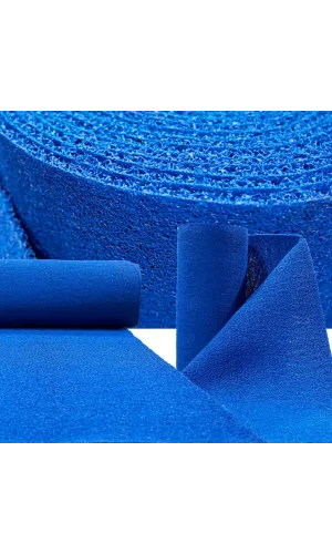 NIVEMESHOME BLAU 100X100 LOCKIGE FUSSMATTE