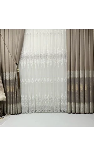 NİVEMESHOME MONALİZZA V-5421 1/3 DİK DOKULMUŞ ZEBRA PERDE APM