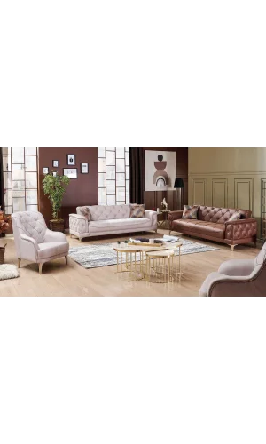 NIVEMESHOME MONTANA SOFA GARNITUR